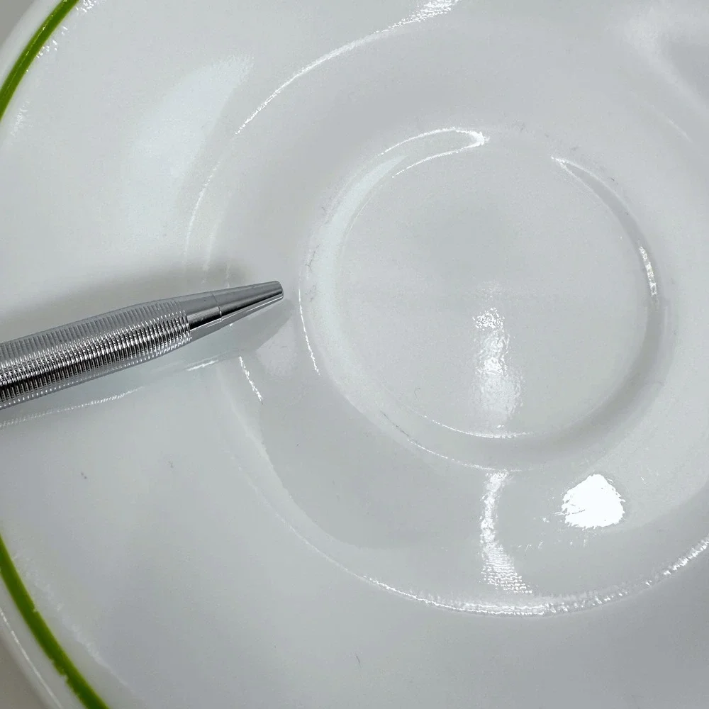 Vtg Corelle Replacement Saucers Green Band Wildflower Meadow Strawberry Set 3
